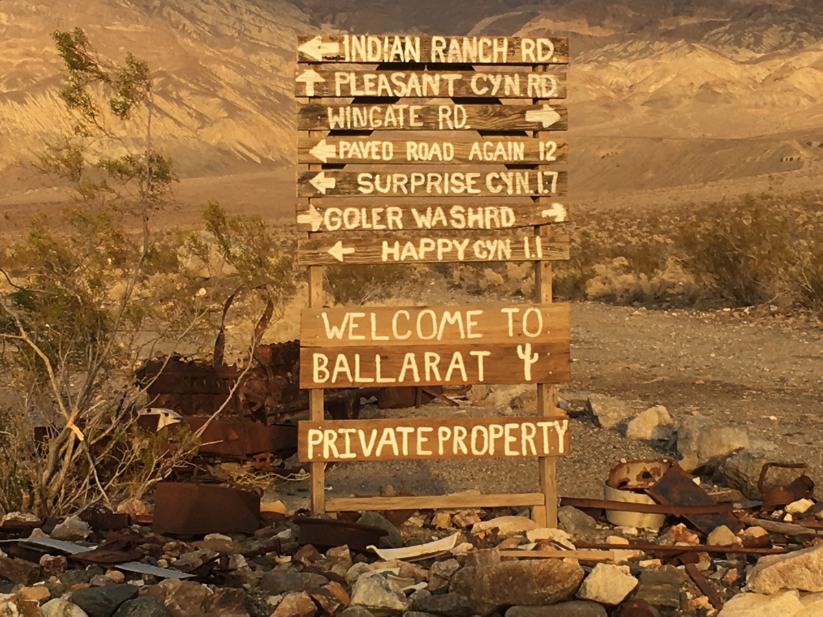 A Desert Storm in a Ghost Town Called Ballart… 01/10/17
